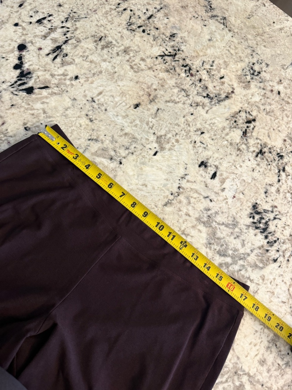 Eileen Fisher Washable Stretch Crepe Slim Ankle Pant Cassis Purple Large TK - Picture 9 of 16